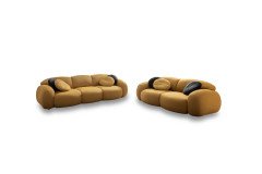 Globe von designwerk - Polster-Duo mustard