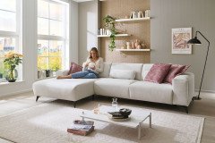 MP-IN24031 von Megapol - Ecksofa Variante links weiß