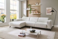 MP-IN24031 von Megapol - Ecksofa Variante links weiß