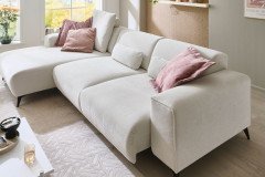 MP-IN24031 von Megapol - Ecksofa Variante links weiß