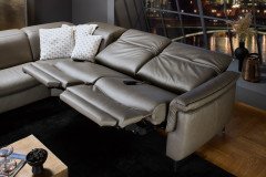 HU-SF24079 von Hukla - Ecksofa Variante links grau