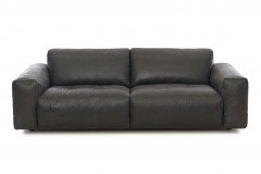Beaumont von Het Anker - Ledersofa superblack