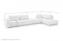 JustB! PM200 von Musterring - Polsterecke Variante rechts nature