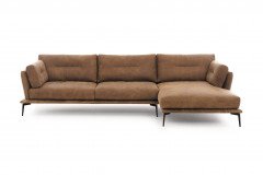 Mitch von Het Anker - Ledergarnitur rechts brown-rhum