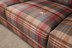 Trient von Schröno - Polstergarnitur rot-grün-kariert
