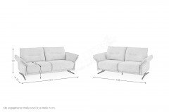 MR 310 von Musterring - Polster-Duo rusty