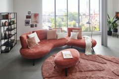 Curve von Poco - Sofaecke marsala