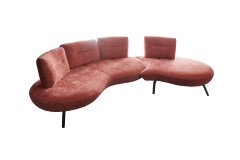 Curve von Poco - Sofaecke marsala