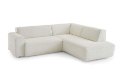 MP-IN24083 von Megapol - Ecksofa Variante rechts weiß