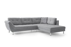 Medford von Exxpo - Polstergarnitur rechts dark-grey