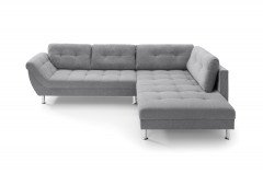 Medford von Exxpo - Polstergarnitur rechts dark-grey