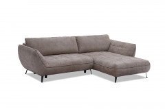 Samoa von Exxpo - Ecksofa rechts hellbraun