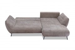 Samoa von Exxpo - Ecksofa rechts hellbraun