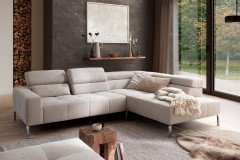 Cleveland Move von Candy - Ecksofa Ausführung rechts nature