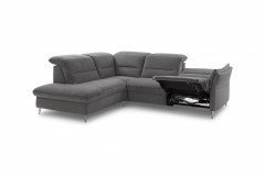 MR 1390 von Musterring - Ecksofa Variante links grey
