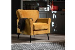 Amadeo von SCHÖNER WOHNEN - Sessel gold