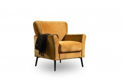 Amadeo von SCHÖNER WOHNEN - Sessel gold