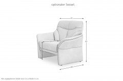 9568 von Himolla - Leder-Duo island