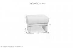 9568 von Himolla - Leder-Duo island