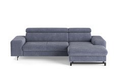 Emma-LE25 von COTTA - Couchgarnitur Variante rechts blue