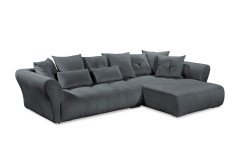 Merone von ED-Lifestyle - Eckgarnitur rechts anthrazit