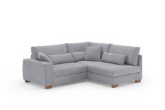 HILLA NOVASPRING von Nova Via - Ecksofa rechts grau