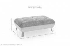 Bellini-LE25 von Exxpo - Ecksofa rechts rust