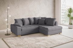 Nikita II von Nova Via - Eckcouch rechts stone