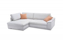 Casa Grande-LE24 von Exxpo - Eckcouch links snow