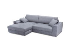 Larnaca von Exxpo - Ecksofa links grey-light-denim