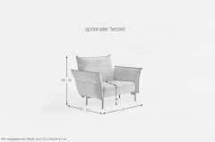 Jakarta von Primavera Furniture - Ecksofa rechts hellbraun