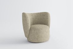 Boli von Primavera Furniture - Sessel hellgrau